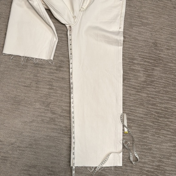 Frame Le Jane Wide Leg Crop in Au Natural NWT - Picture 9 of 12